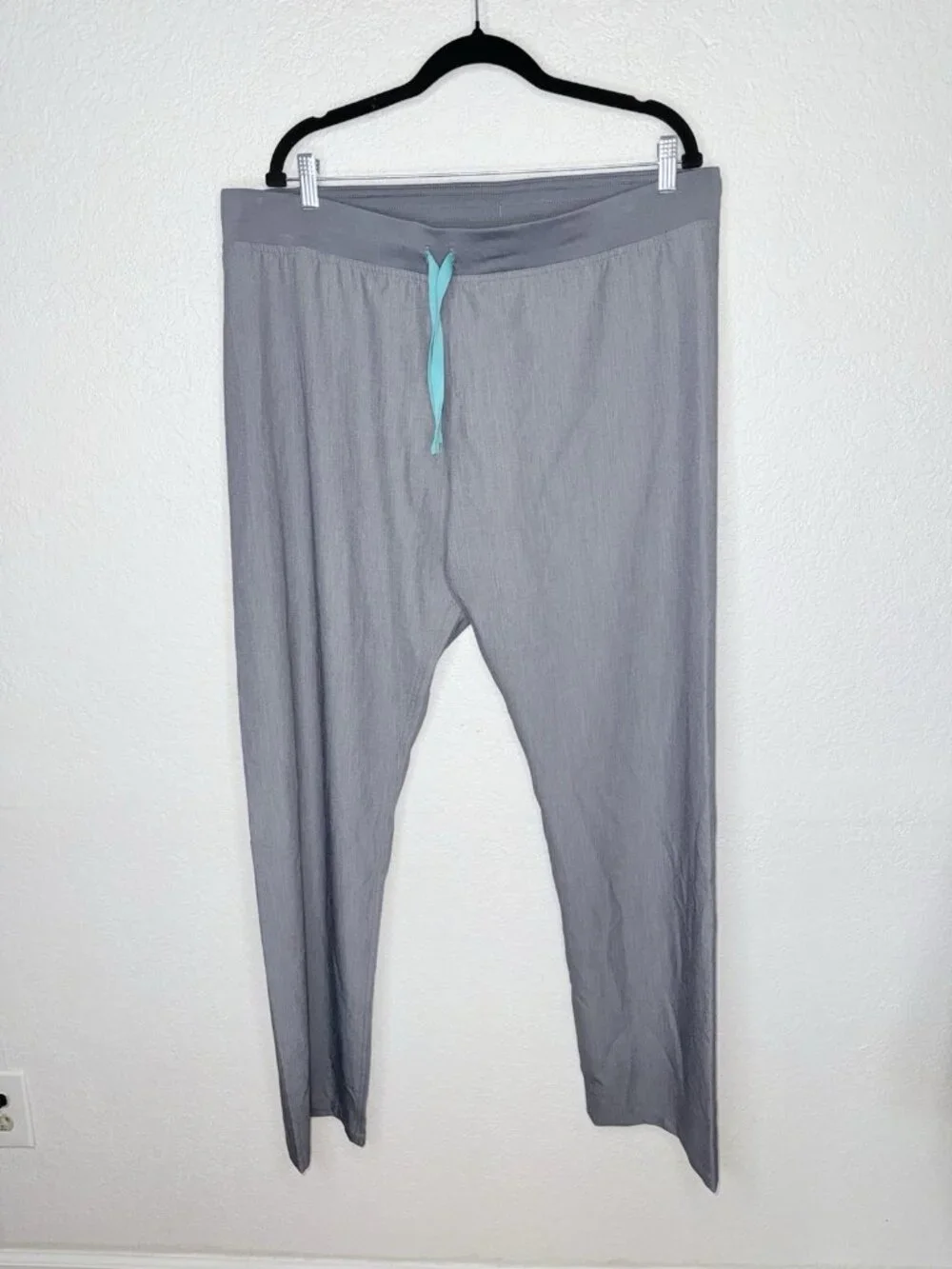 Figs Scrub Bottoms Pants Mens XL Tall Gray Technical Collection Medical Nurse 1D